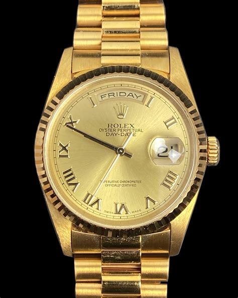 Rolex gold oyster perpetual price